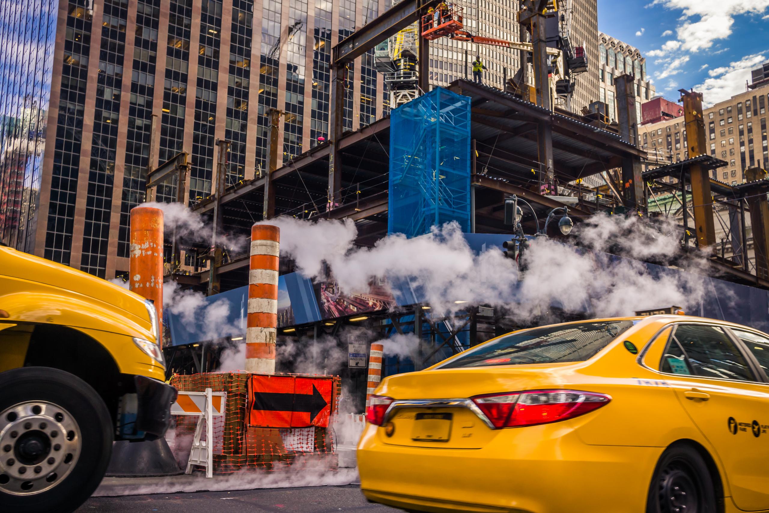 Taxi New York Chantier